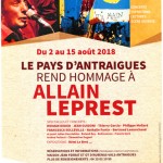 Affiche hommage Allain Pays d'Antraigues (2018)