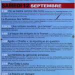 Programme fête Huma 2015